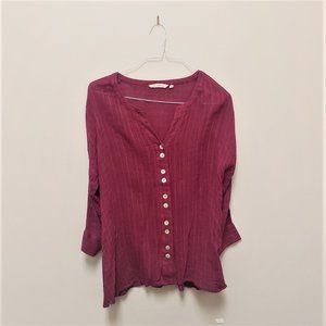 Soft Surroundings Button Down Shirt